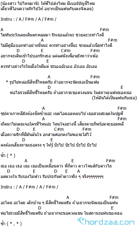 คอร์ดเพลง รูปไม่หล่อมีสิทธิ์ไหมครับ - คาวบอย คอร์ดเพลง รูปไม่หล่อมีสิทธิ์ไหมครับ - คาวบอย