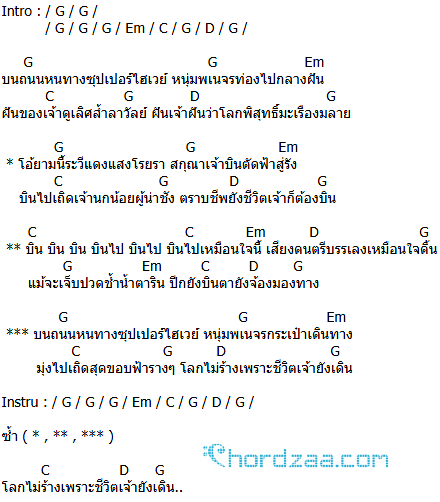 คอร์ดเพลง หนุ่มพเนจร - หงา คาราวาน คอร์ดเพลง หนุ่มพเนจร - หงา คาราวาน