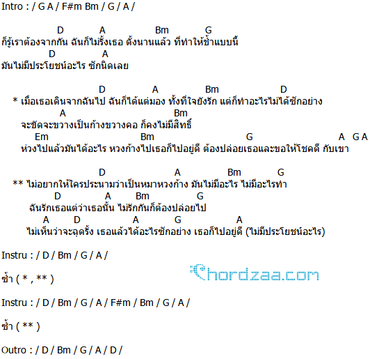 คอร์ดเพลง หมาหวงก้าง - วงเกลอ (คอร์ด ง่ายๆ) คอร์ดเพลง หมาหวงก้าง - วงเกลอ (คอร์ด ง่ายๆ)