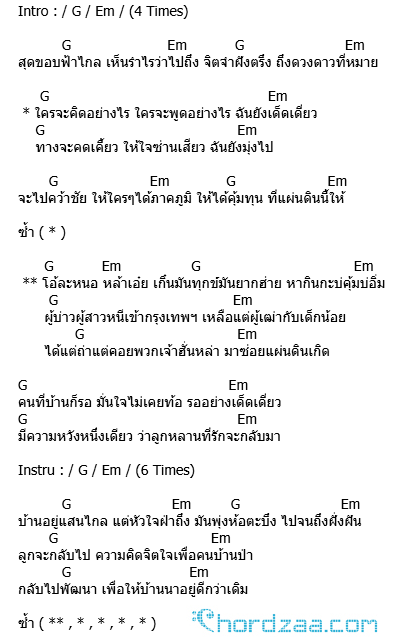 คอร์ดเพลง บ้าน - ปู พงษ์สิทธิ์ คัมภีร์ (คอร์ด ง่ายๆ) คอร์ดเพลง บ้าน - ปู พงษ์สิทธิ์ คัมภีร์ (คอร์ด ง่ายๆ)