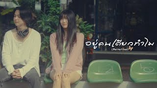 คอร์ดเพลง อยู่คนเดียวทำไม (Butterflies) - cheriie