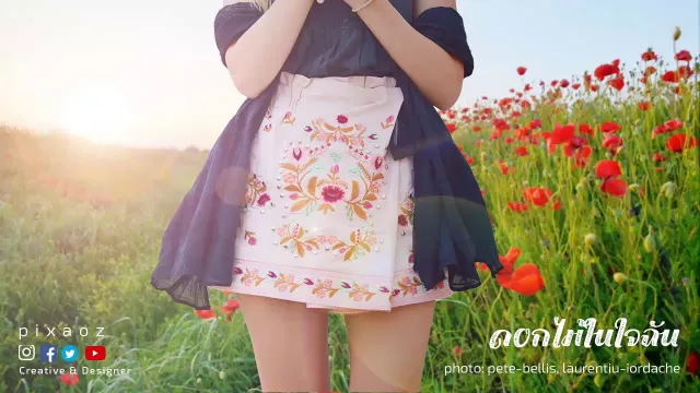 คอร์ดเพลง ดอกไม้ในใจฉัน - t_047 (cover)
