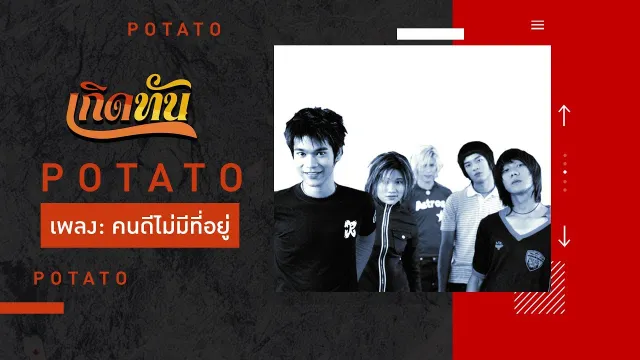 คอร์ดเพลง คนดีไม่มีที่อยู่ - POTATO