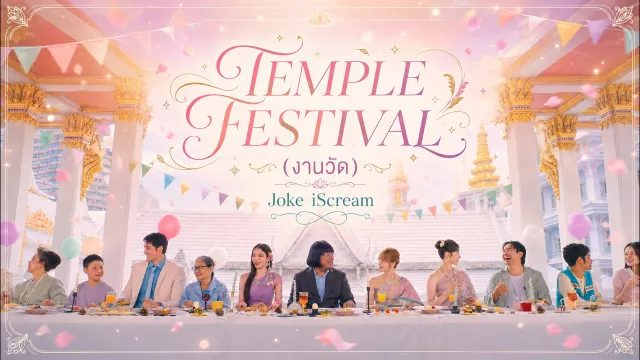 คอร์ดเพลง Temple Festival (งานวัด) - JOKE iScream